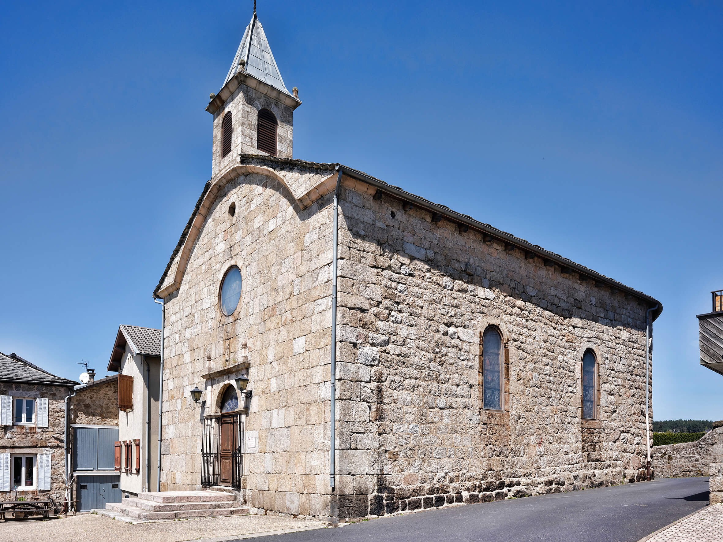 Extérieur de la Chapelle des Pénitents de Tence